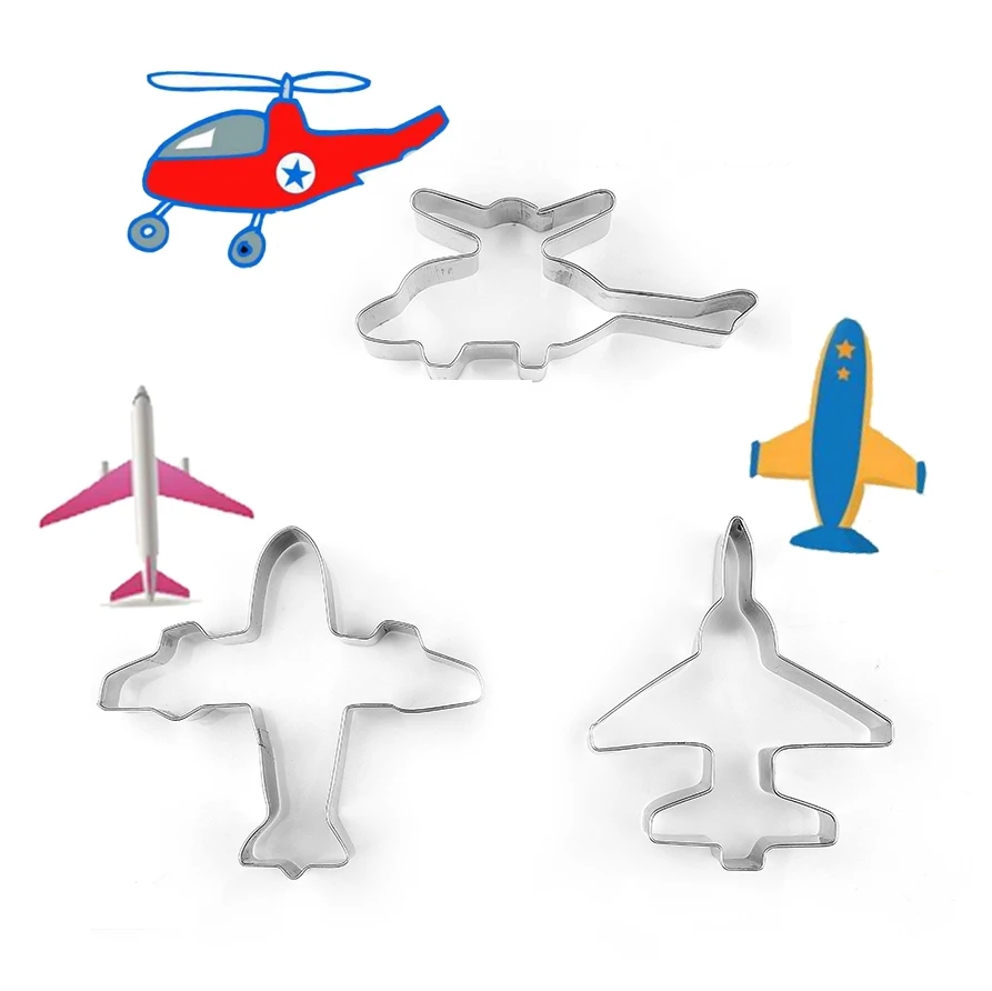 3 шт. инструмент для украшения тортов из нержавеющей стали|cookie cutter|cookie toolscartoon tools |