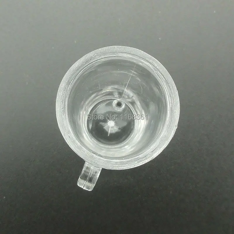 1 шт./лот прозрачная стеклянная чашка для фруктового сока имитация ПВХ