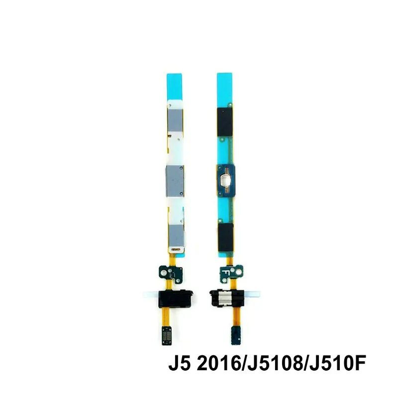 New Home Button Flex Cable Menu Return Key Repair Parts For Samsung J5 2016 J5108 J510F / J5Prime G570F J5008 J500F Phone | Мобильные