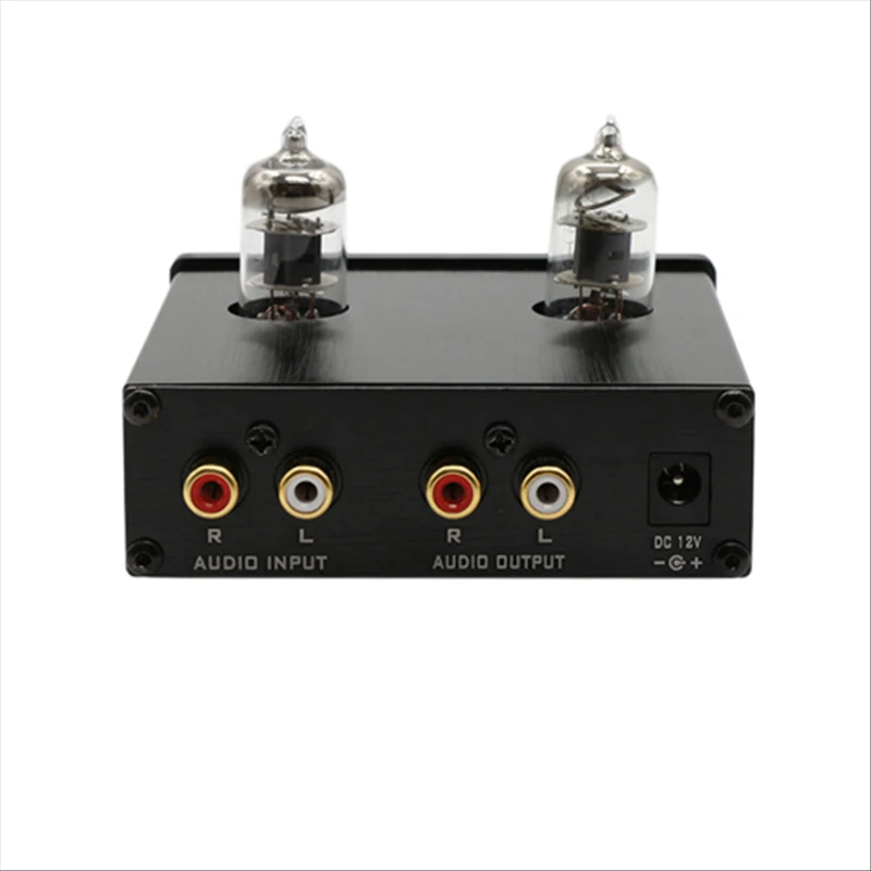 DC12V 1A FX-аудио трубки-01 Desktop предусилитель ламповый усилитель wi-fi 6J1 TUBE Preamp Amp