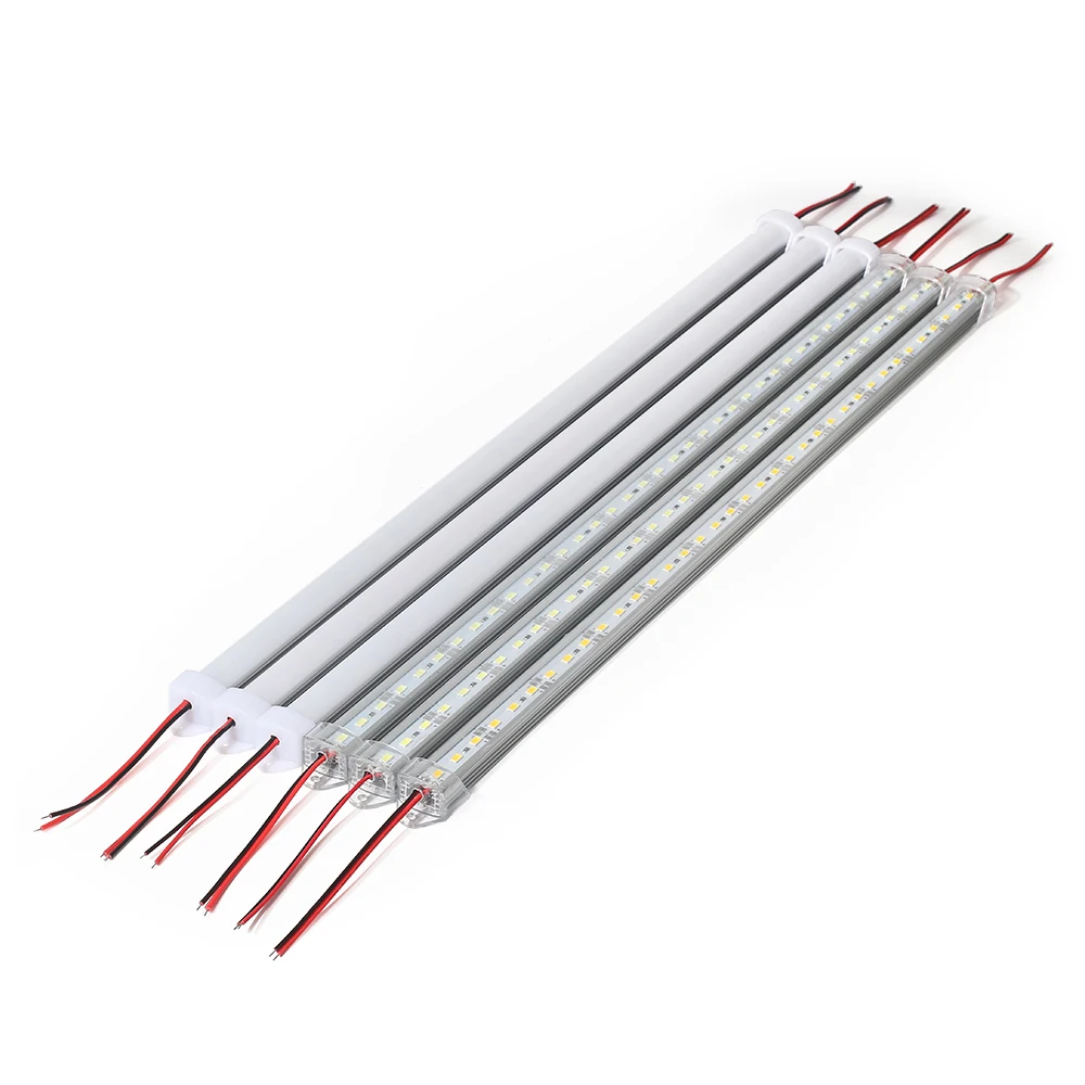 5 шт./лот DC12V SMD 5630 LED Bar light Hard Light с крышкой ПК 36LED 0 m холодный белый/теплый белый/R/G/B|led