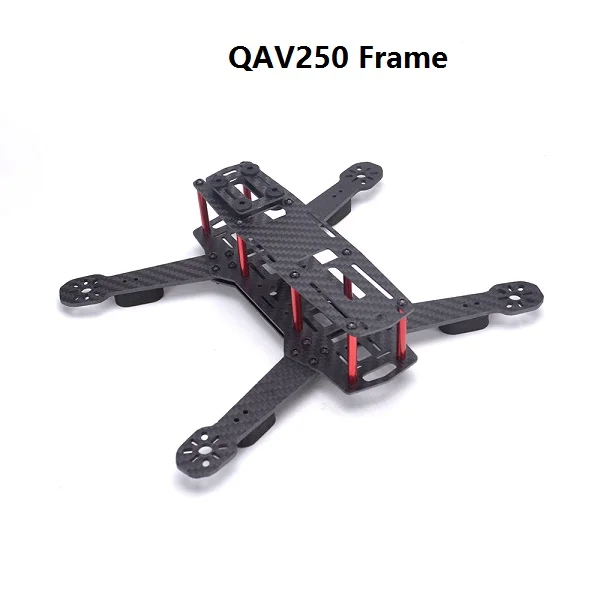 with QAV250 Защитной крышкой Robocat 270 QAV250 X220 QAV-R 220 мм Nova 235 мм F3 Контроллер полета Acro RS2205 2300kv 3-4 s двигатель 20A программа BLHeli-s ESC 5045 - Цвет: with QAV250