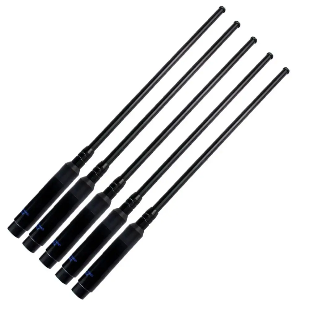 

5 шт., телескопическая антенна VHF/UHF144/430 МГц