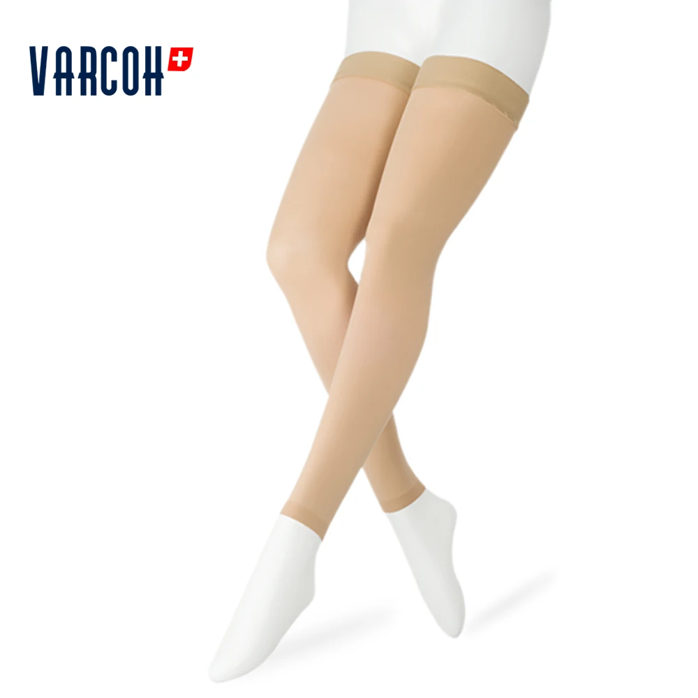Thigh High Compression Stockings for Men & Women 30-40 mmHg Support Edema Varicose Veins Travel Pregnancy Medical Nursing Travel