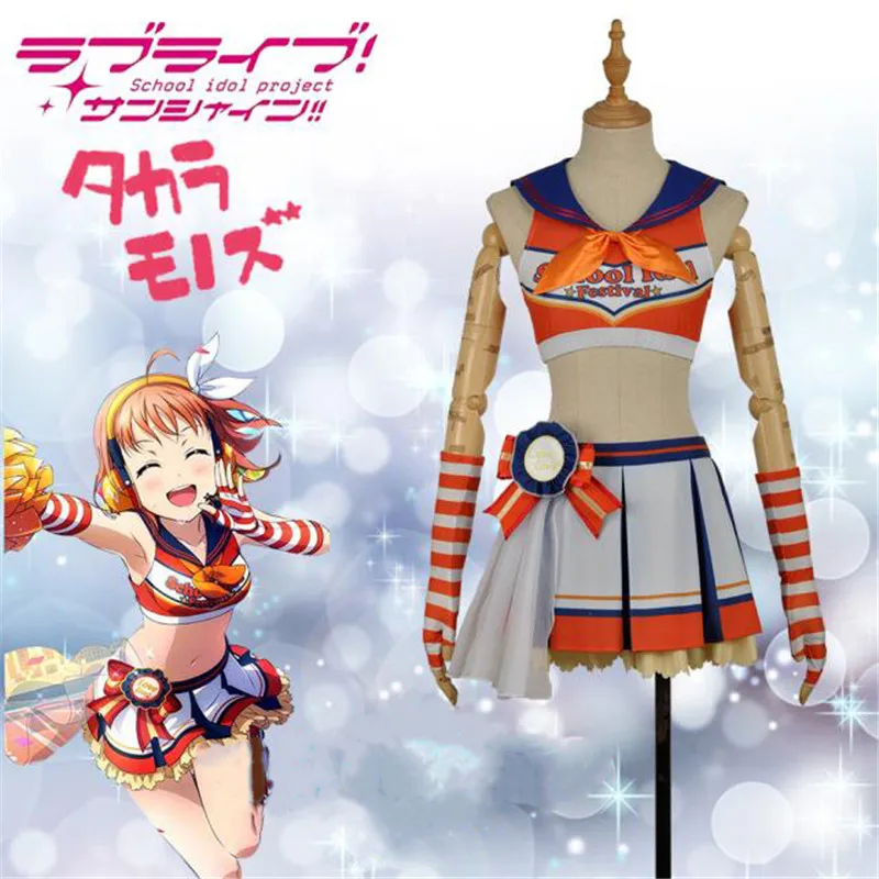 Takerlama LoveLive!SunShine! Aqours Hanamaru Kanan Ruby Yoshiko Riko Chika Dia Watanabe Mari черлидеров Пробуждение