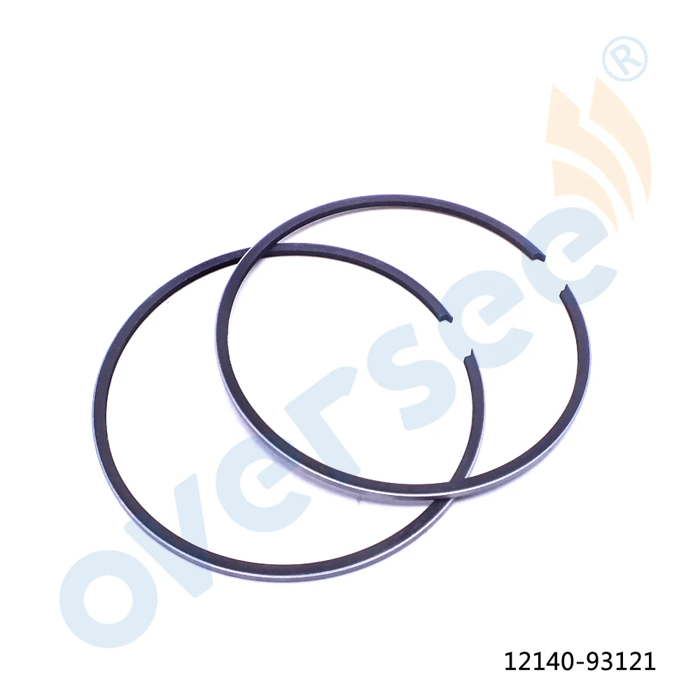 12140-93114 комплект поршневых колец STD для подвесного мотора SUZUKI DT15 15HP 59 мм 2-тактный