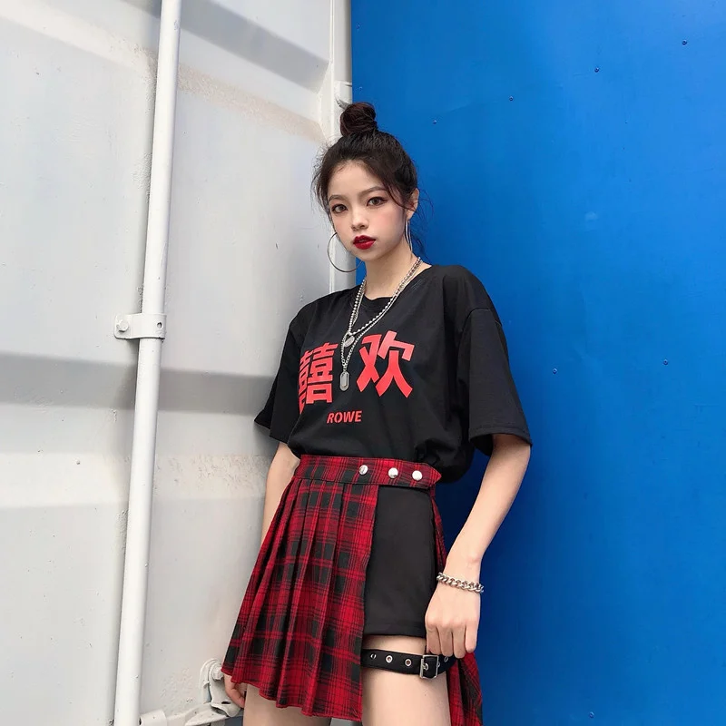 Юбка шорты Женская плиссированная с высокой талией модная Милая пикантная