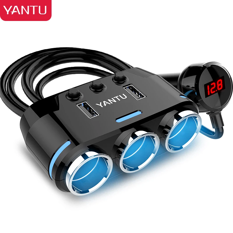 Allume сигарета voiture usb розетка зарядное устройство переходник 12 в автомобильный