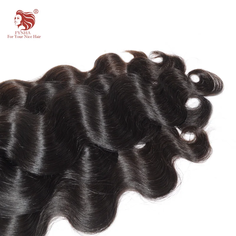 Перуанский Девы Волос Объемной Волны 100% Девственницы Человеческих Weave 3 Связки С