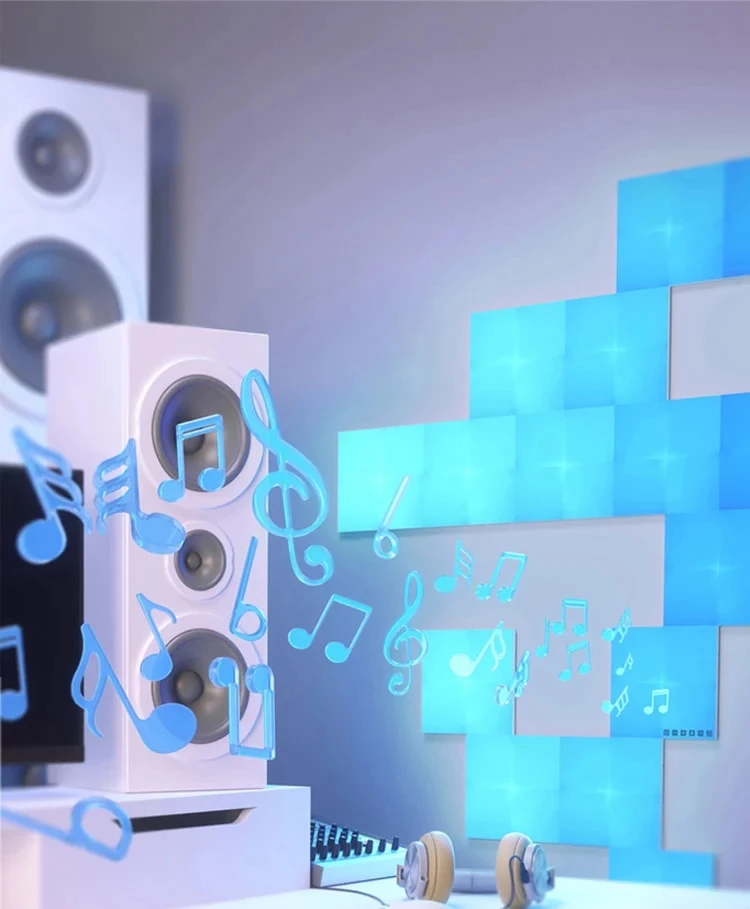 Nanoleaf полноцветный умный нечетный светильник панели работают с Mijia для Apple Homekit Google Home 9 шт./1 коробка