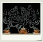 Набор для вышивки крестом, набор для рукоделия, 14 карат и горячий чай