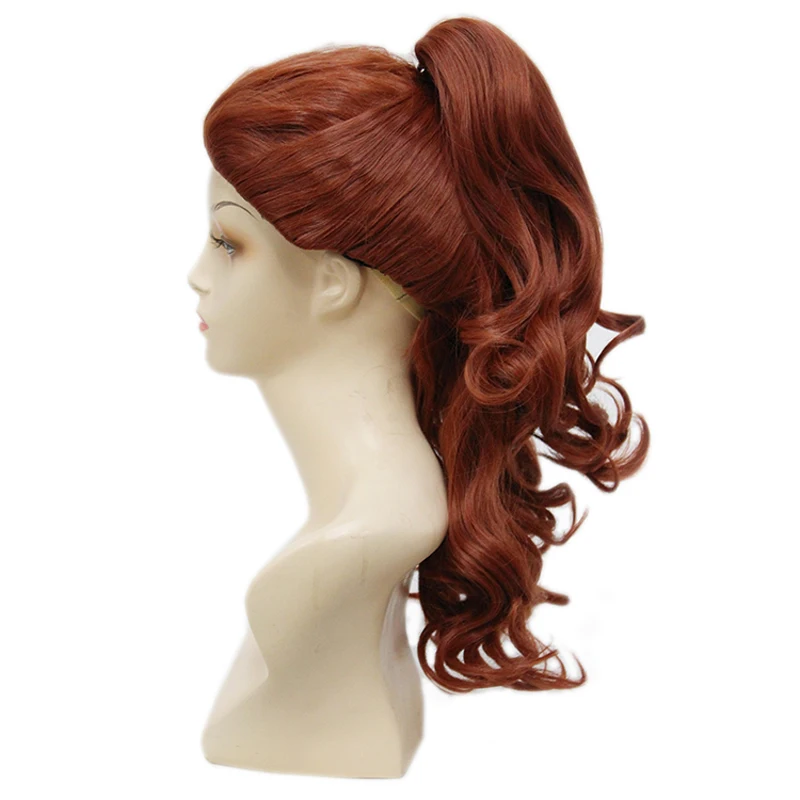 Красота и с рисунком из мультфильма Красавица Чудовище Белла длинные волнистые