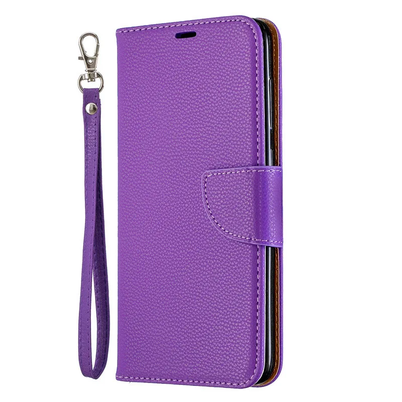 Одноцветный кожаный чехол-книжка для Nokia 3,2 Funda для Nokia 1 Plus 4,2 Чехол-бумажник для Nokia 2,1 3,1 5,1 Coque - Цвет: Фиолетовый