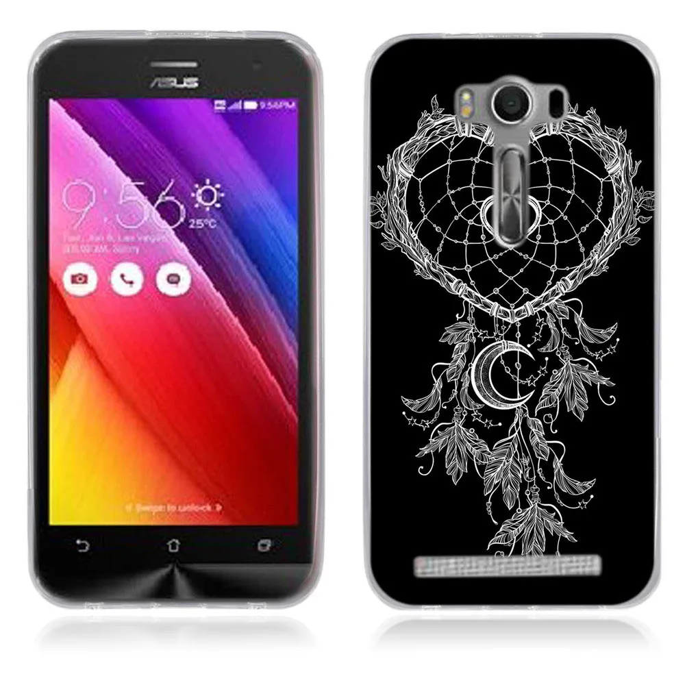 Роскошные силиконовые чехлы для Asus ZenFone 2 Laser ZE500KL 5 0 дюйма мягкий чехол из ТПУ с