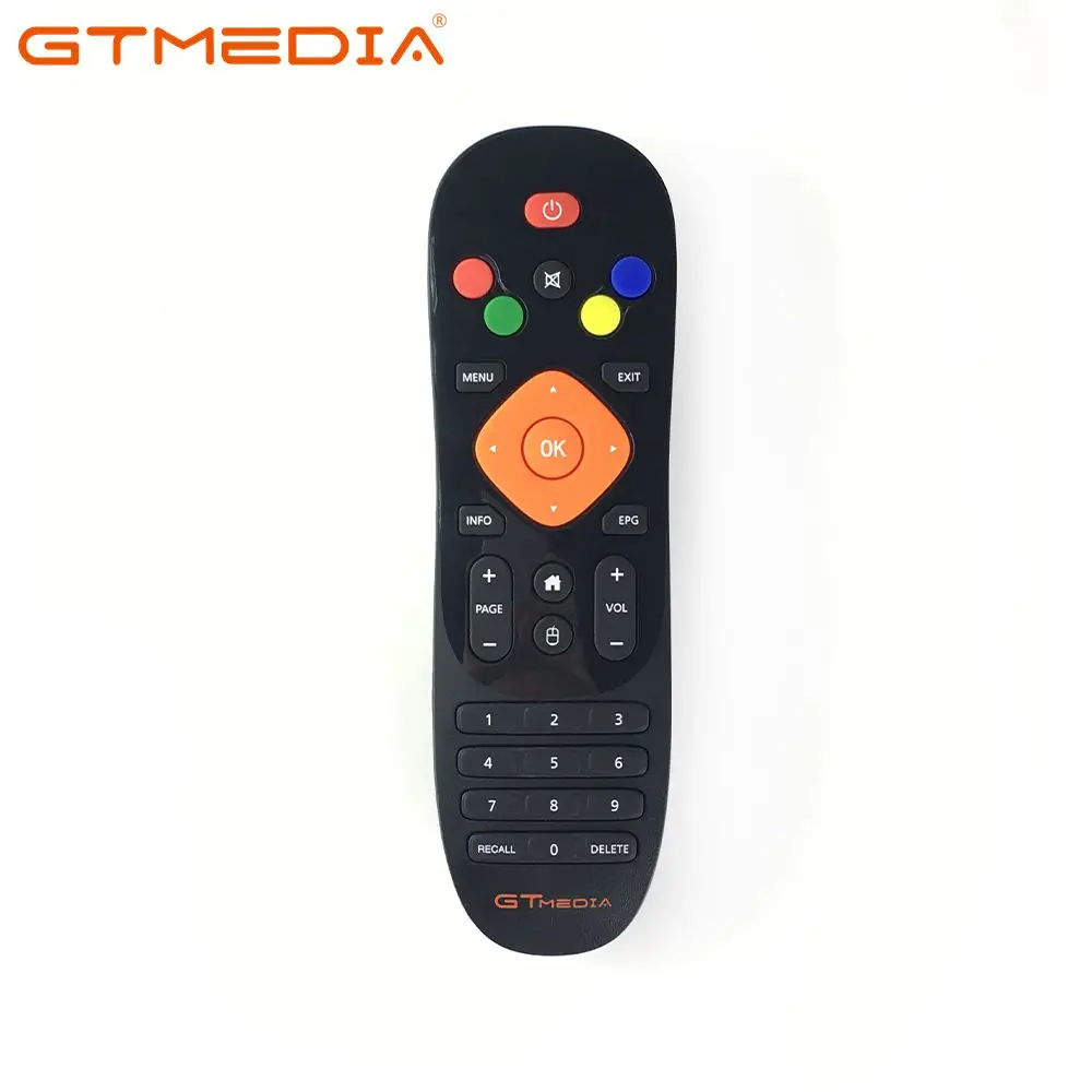 [Натуральная кожа] дистанционного Управление для GTmedia GTC Android ТВ коробка с DVB-T2 DVB-S2 DVB-C и ISDB-T Amlogic S905D 2 Гб Оперативная память 16 Гб Встроенная память комбо