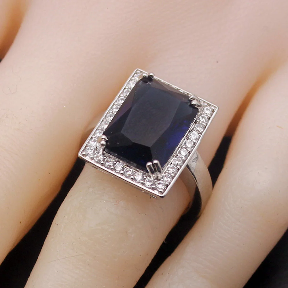 

38% OFF 925 Sterling Silver Color SapphireTopaz PinkKunzite Women Jewelry Wedding Ring Birthday Gifts Free Shipping