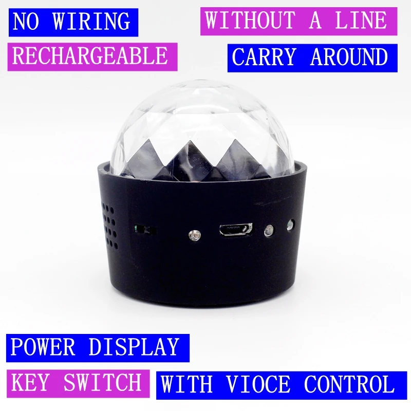 Светодиодный экран для автомобиля DJ источник света управление музыкой