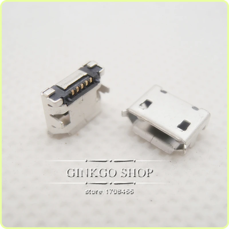 1000 шт./лот Micro USB разъем V8 Порт 2 фута DIP 5P 7 мм расстояние|port connector|connector 2connector usb |