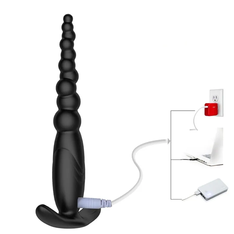 MQ 9 Скорость Анальный вибратор Для мужчин женщин удаленного Управление Анальная