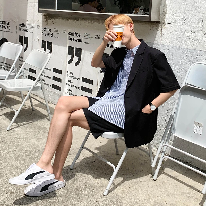 Женский свободный блейзер в Корейском стиле повседневный деловой Блейзер со