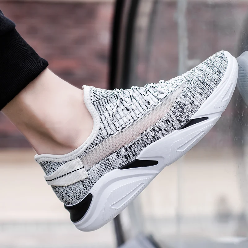 Свет Вес кроссовки воздухопроницаемые мужские обувь Новая мода Открытый Бег Для