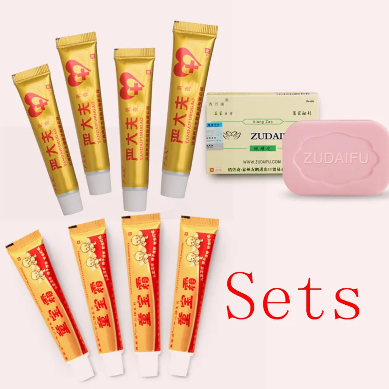 zudaifu sulfur soap yandaifu creams body use relieve dermatitis yiganerjing baby face Moisture beauty skin care sets | Красота и