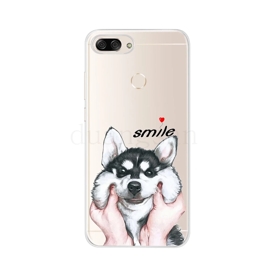 Модный чехол для Asus Zenfone Max Plus M1 ZB570TL Мягкая силиконовая задняя крышка из ТПУ Чехол