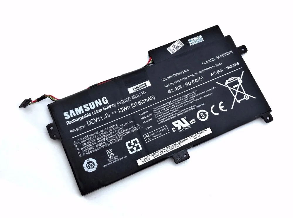 Новый оригинальный аккумулятор для SAMSUNG NP370R4E NP370R5E NP370R5V NP450R4V NP450R4E NP450R5E NP450R5V NP470R5E