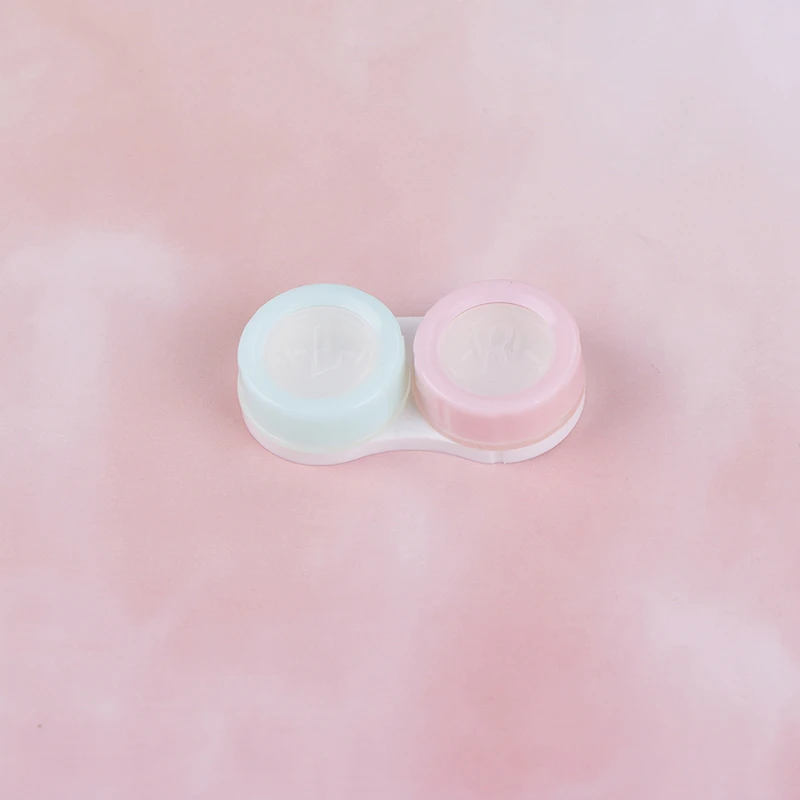 1 комплект Прозрачный Простой чехол для контактных линз контейнер материал