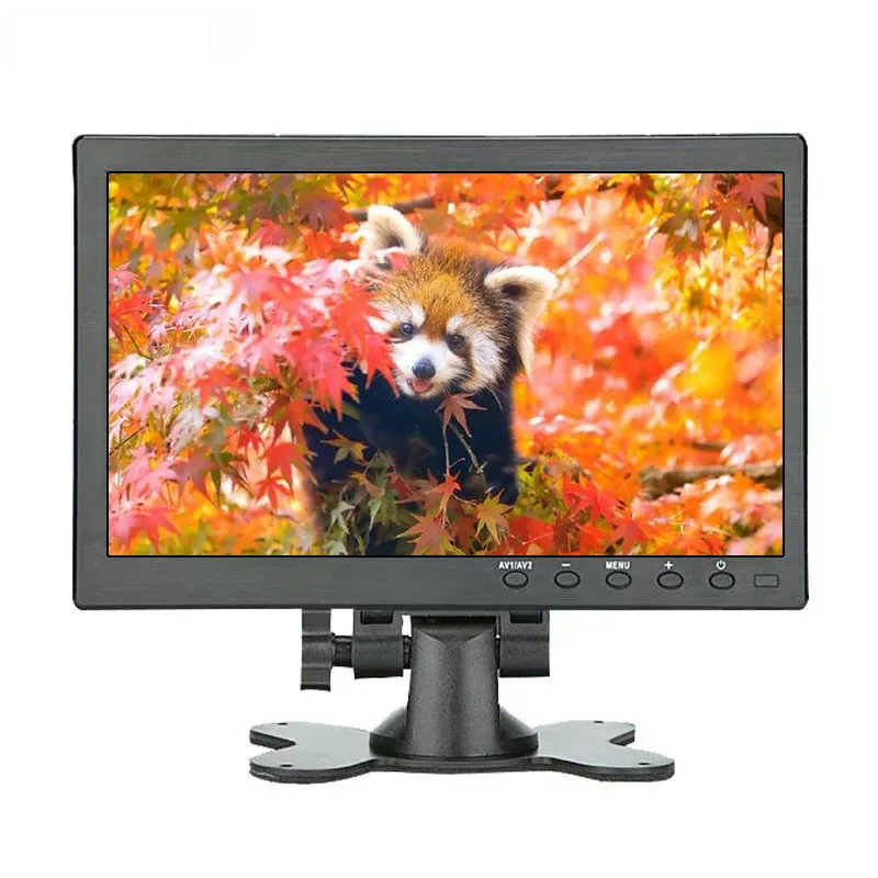 10,1 дюймов портативный компьютер full HD lcd сенсорный экран монитор PC ips 1920*1200 дисплей BNC AV VGA HDMI CCTV Мини монитор геймер