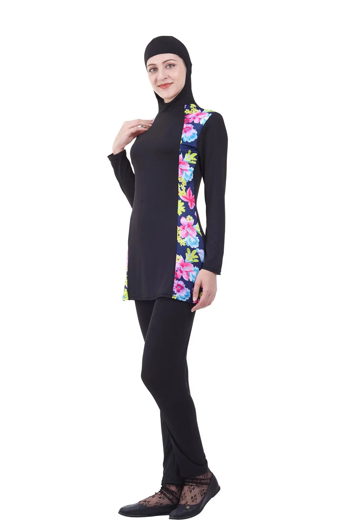 2020 купальник для мусульманок Burkini Мусульманский с полным покрытием скромный