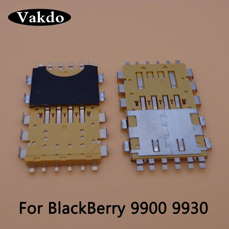 1 шт. для BlackBerry Q10 Z10 9900 9930 Q5 Z30 Q20 держатель sim-карты слот соединительные детали мобильного телефона