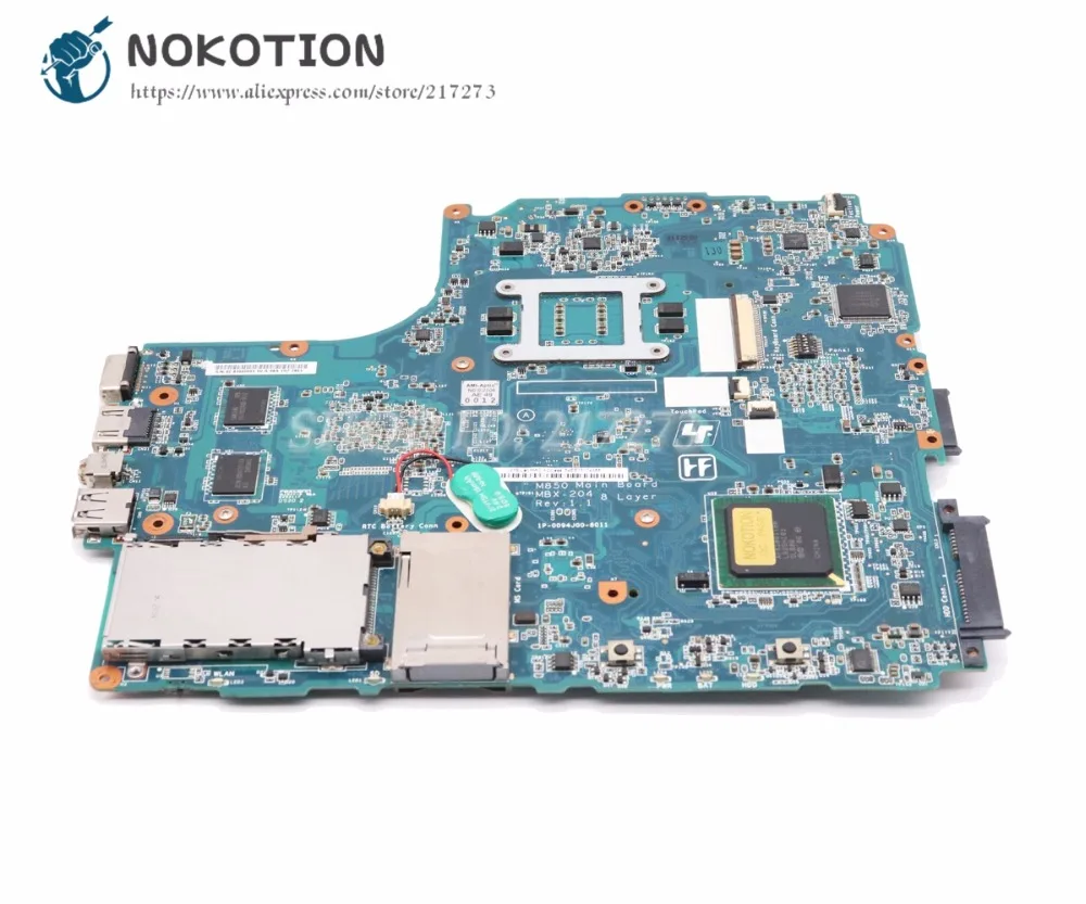 NOKOTION для sony VAIO VGN-NW PCG-7171M Материнская плата ноутбука PM45 DDR2 HD4500 MBX-217 MBX-204 A1747079A A1730139A