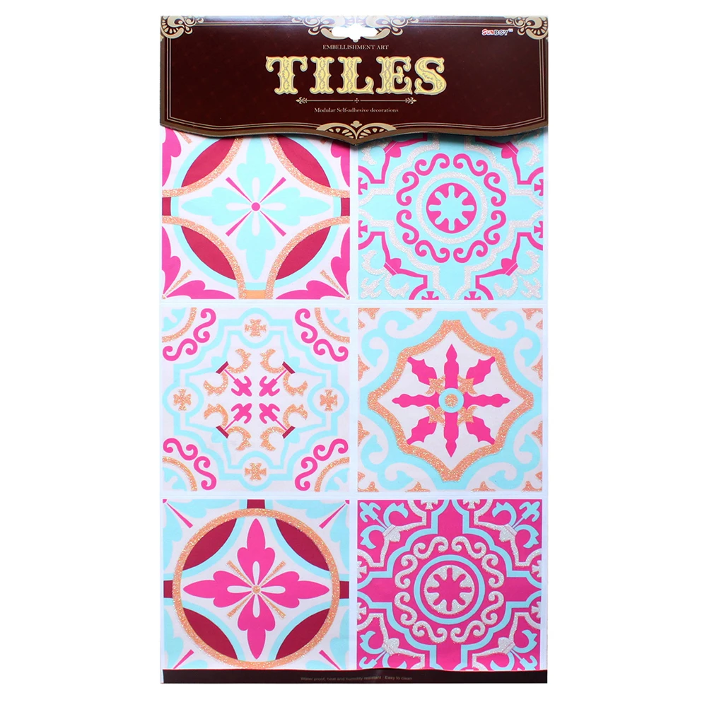 3D живопись обои ПВХ водостойкие самоклеящиеся настенные наклейки марокканский