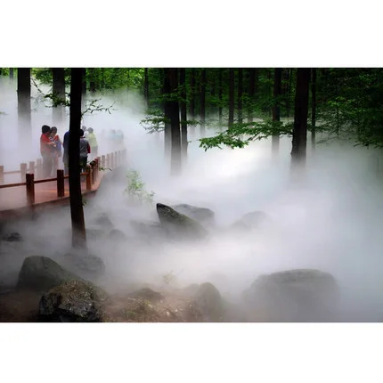 BM3 Commerical High Pressure Fogger Fine Mist Maker Landscape Rockery Fog Humidifier 2L-4L/H Humidication Atomizer