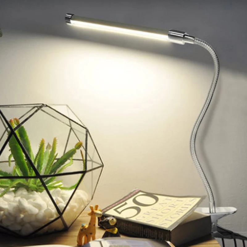 Светодиодная настенная лампа с гибким шлангом бра для ванной и зеркала