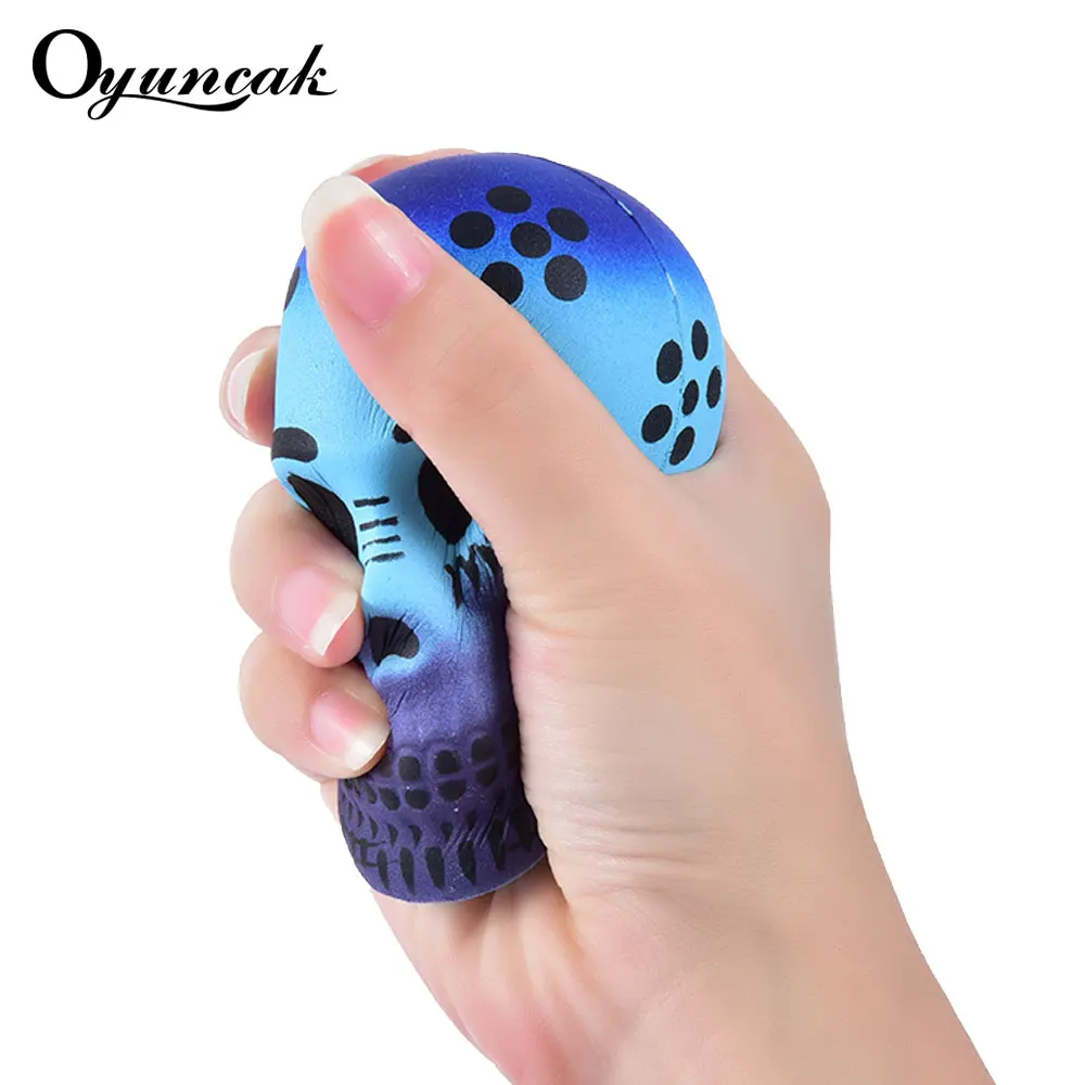 Oyuncak Мягкий череп Новинка кляп игрушки Squeeze Squishe практичный Забавный рельефный