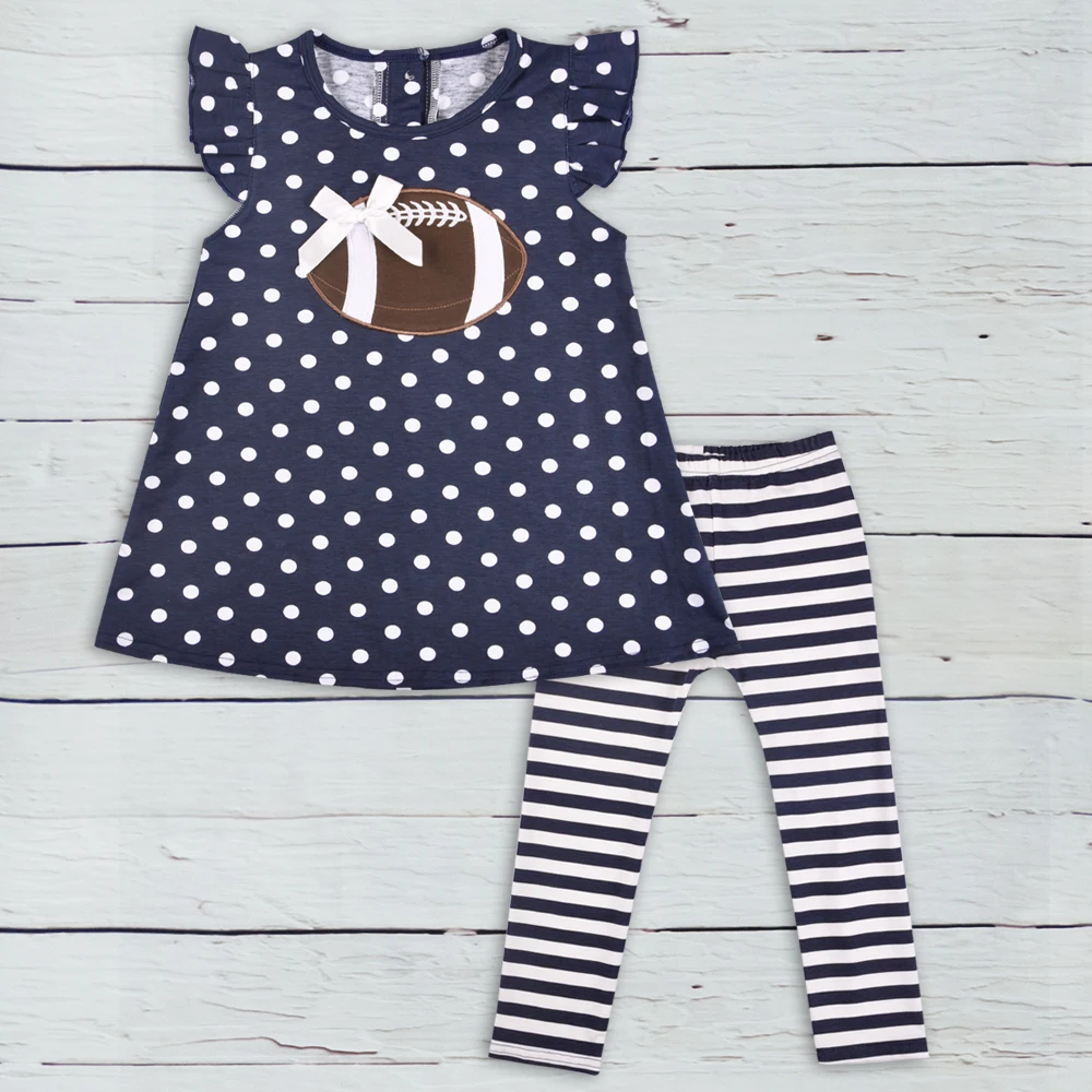 Футбол сезон последние из хлопка для маленьких девочек эксклюзивный комплект