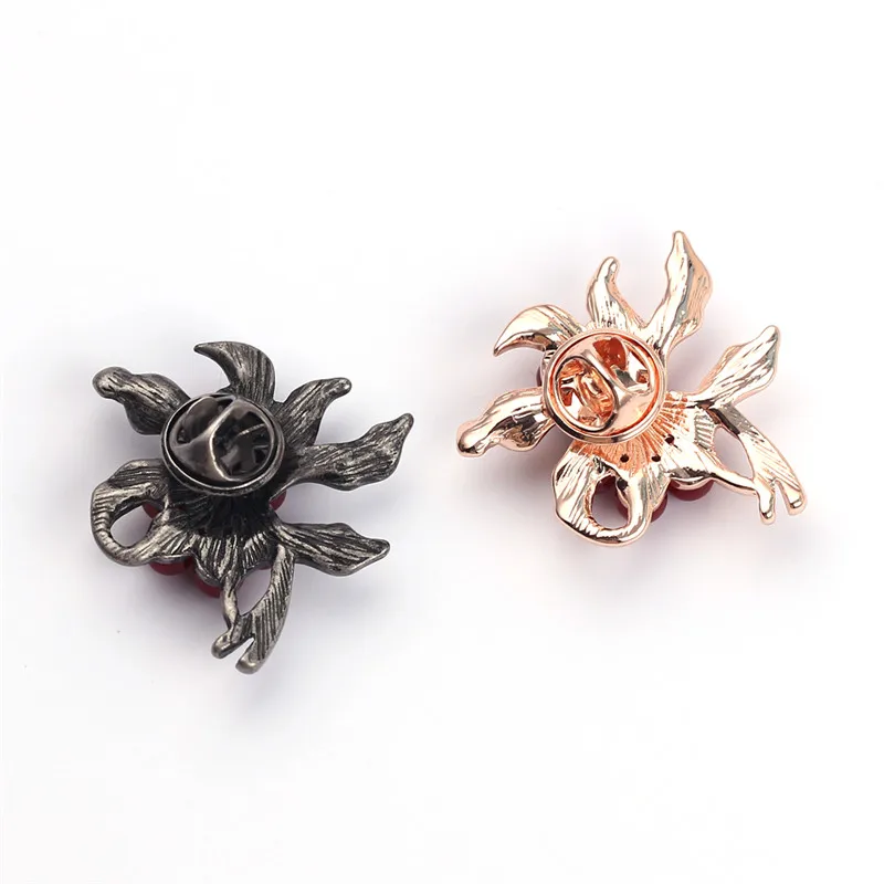Винтажные модные антикварные цветочные броши значки для шляп шарф шали и