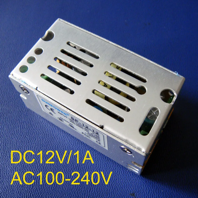 

High quality 12V 1A Switching Power Supply,12W led converter,1A 12V power supply,DC12V Adapter CE ROSH free shipping