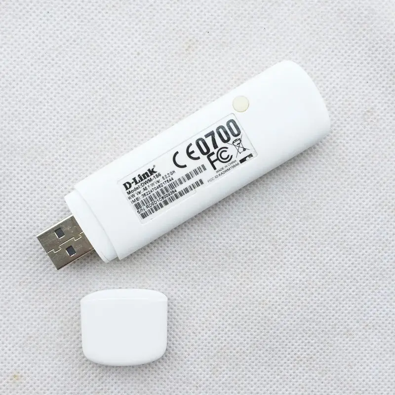100% Оригинальный разблокированный D Link DWM 156 A6 UMTS/HSUPA/HSDPA 7 2 Мбит/с USB адаптер/Stick 3G