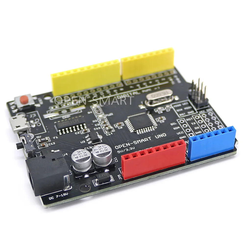 Открытый Смарт Микро UNO ATMEGA328P макетная плата для Arduino UNO R3 улучшенная версия чипа драйвера CH340G, 5 В/3,3 В совместимый