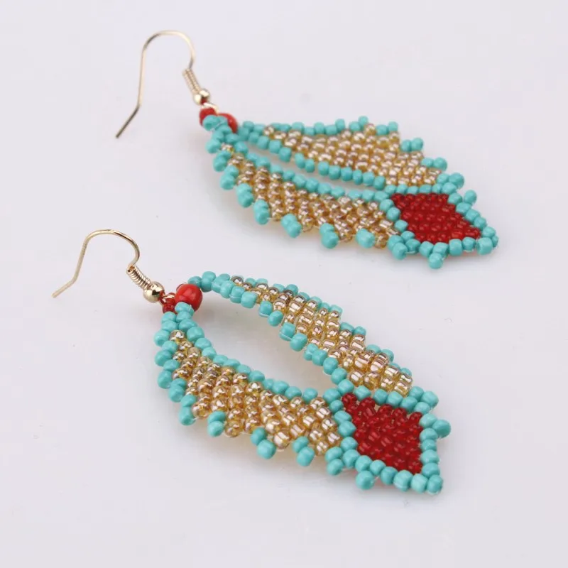 Dudo Jewelry африканские серьги из бисера свадебные для вечеринки белые золотые