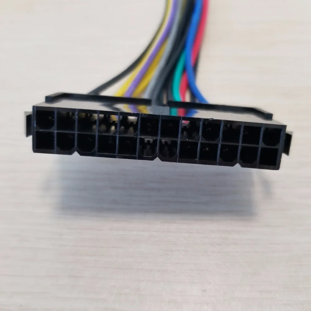 10 шт./лот ATX 24Pin к 14Pin Кабель питания Шнур 18AWG провод для ПК DIY Lenovo Q77 B75 A75 Q75