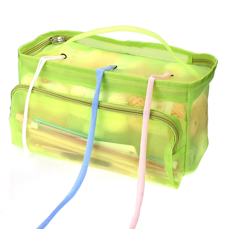 Бытовая сумка для вязания хранения пряжи Портативная Сумка тоут чехол крючком