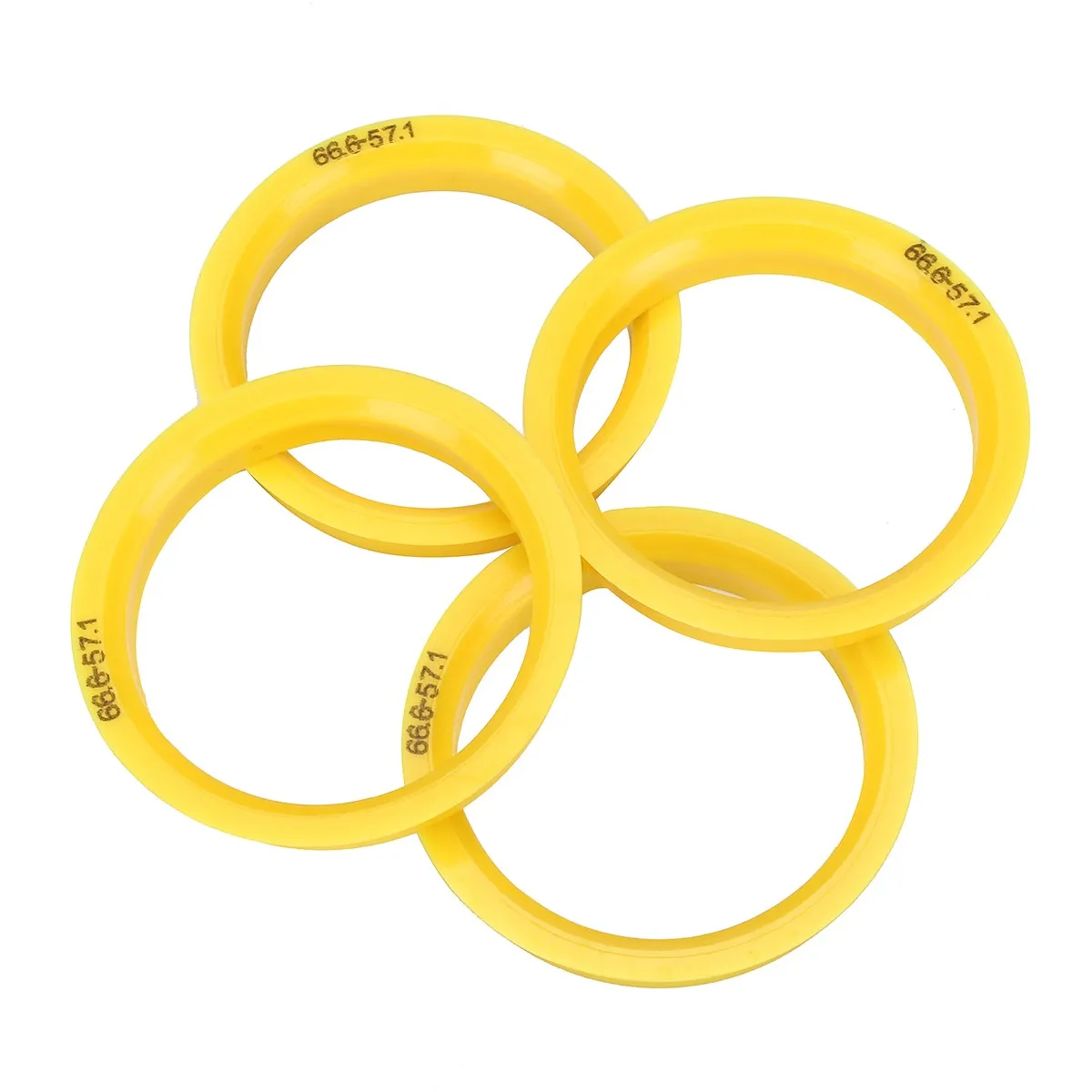 4 колесное кольцо 66 6 мм 57 1 для VW/Audi/Skoda/Seat|ring ring|hub spacerhub centric rings |