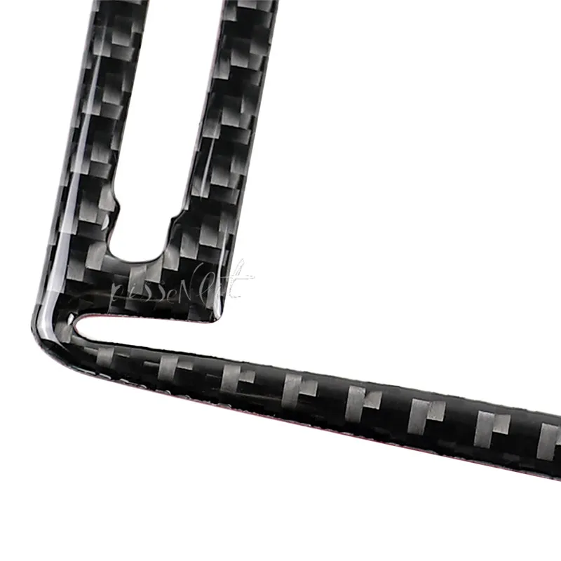 Наклейка на Автомобильный Центральный выход из углеродного волокна 3D для Lexus IS250