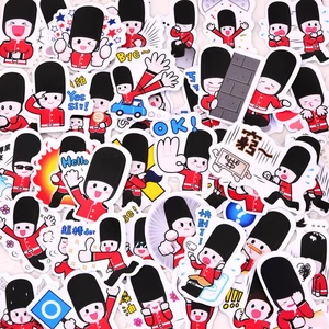 Для выведения токсинов, 40 шт креативное милое Королевский охранник Мальчики наклейки для скрапбукингадекоративные наклейки-СтикерыСделай сам Ремесло фотоальбомыбагажник Стикеры