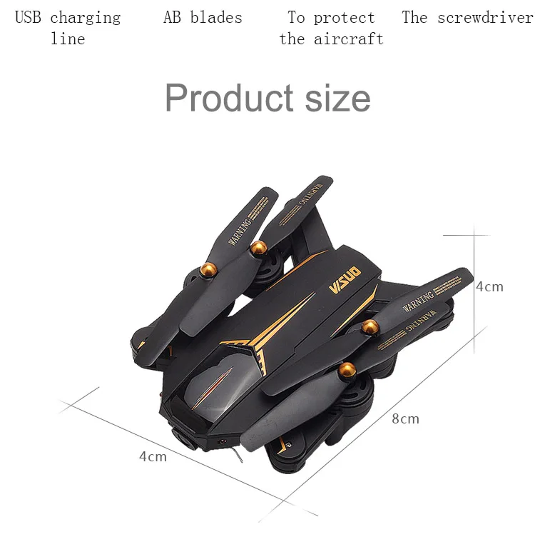 VISUO XS812 gps Радиоуправляемый Дрон с 5MP/4K HD камерой wifi FPV Радиоуправляемый квадрокоптер вертолет удержание высоты RTF подарок на рождение для детей VS XS809S E5