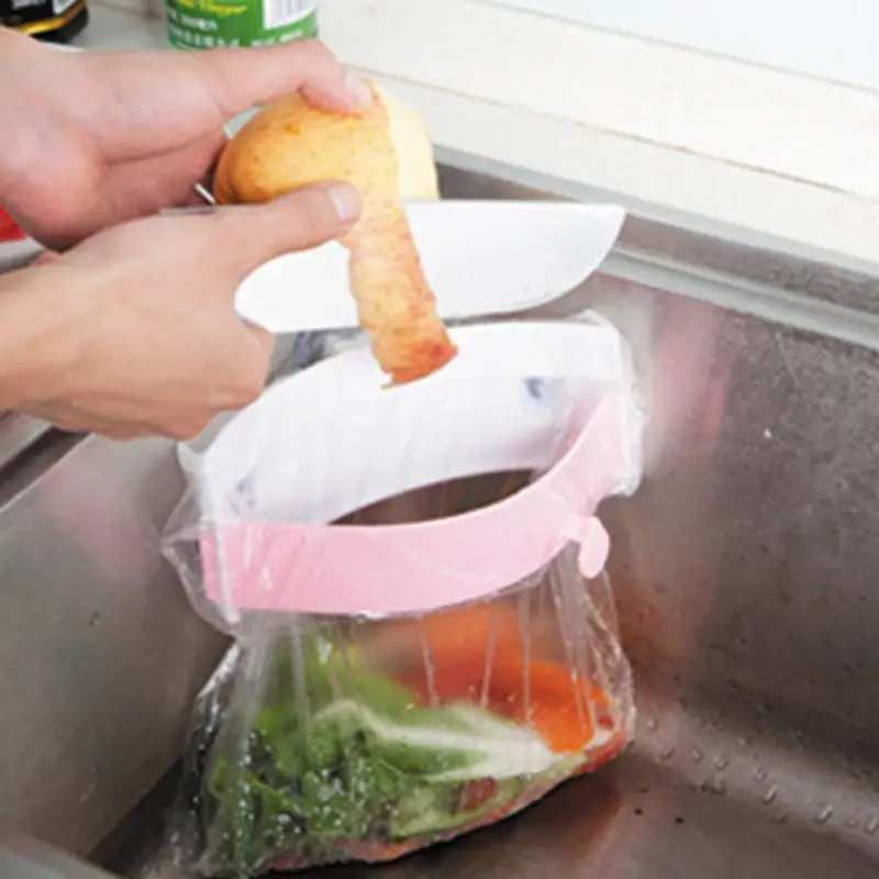 Кухонная раковина мусора sucker стоять сильный три изогнутых раковины сумка